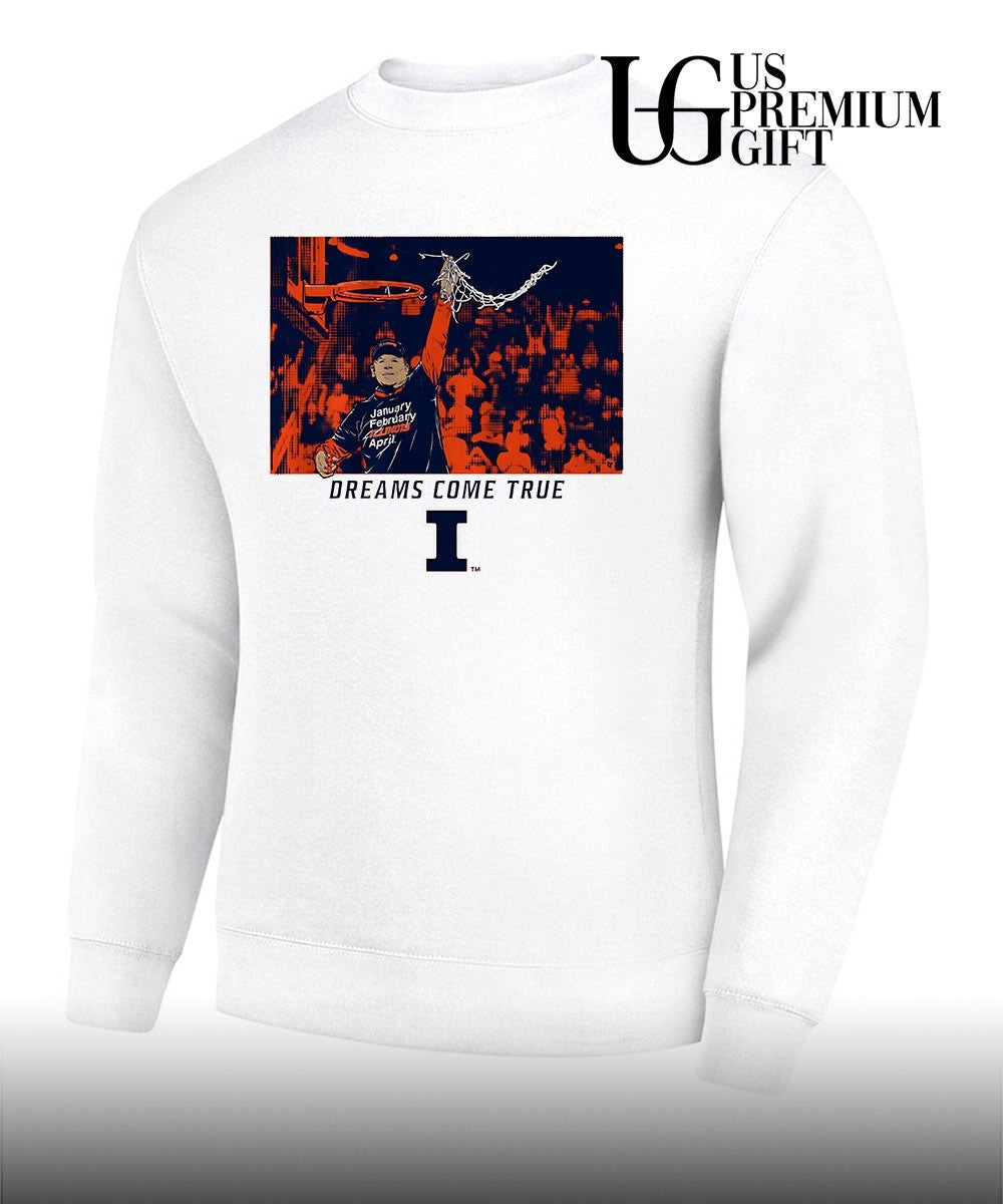 Brad Underwood Coach Illinois Fighting Illini NCAA Men’s basketball Dreams Come True shirt