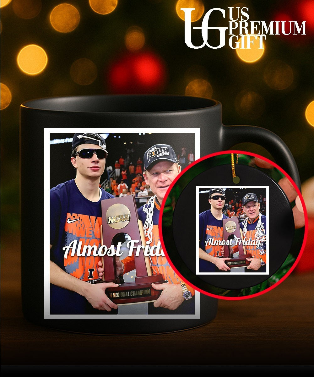 Brad Underwood Illinois Fighting Illini Final Four trophy shirt