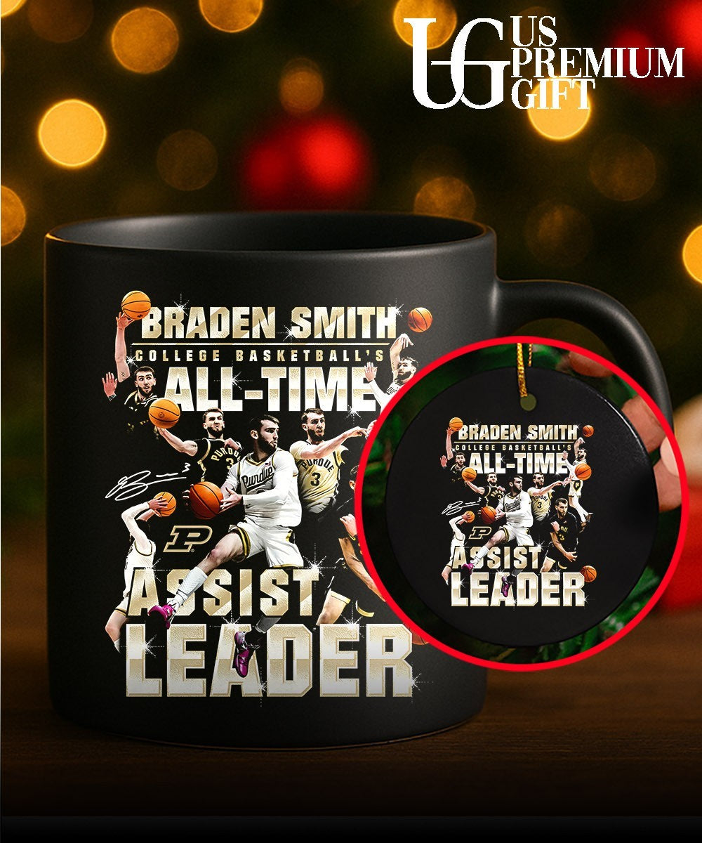 Braden Smith Purdue Boilermakers College Basketball’s All Time Assist Leader shirt