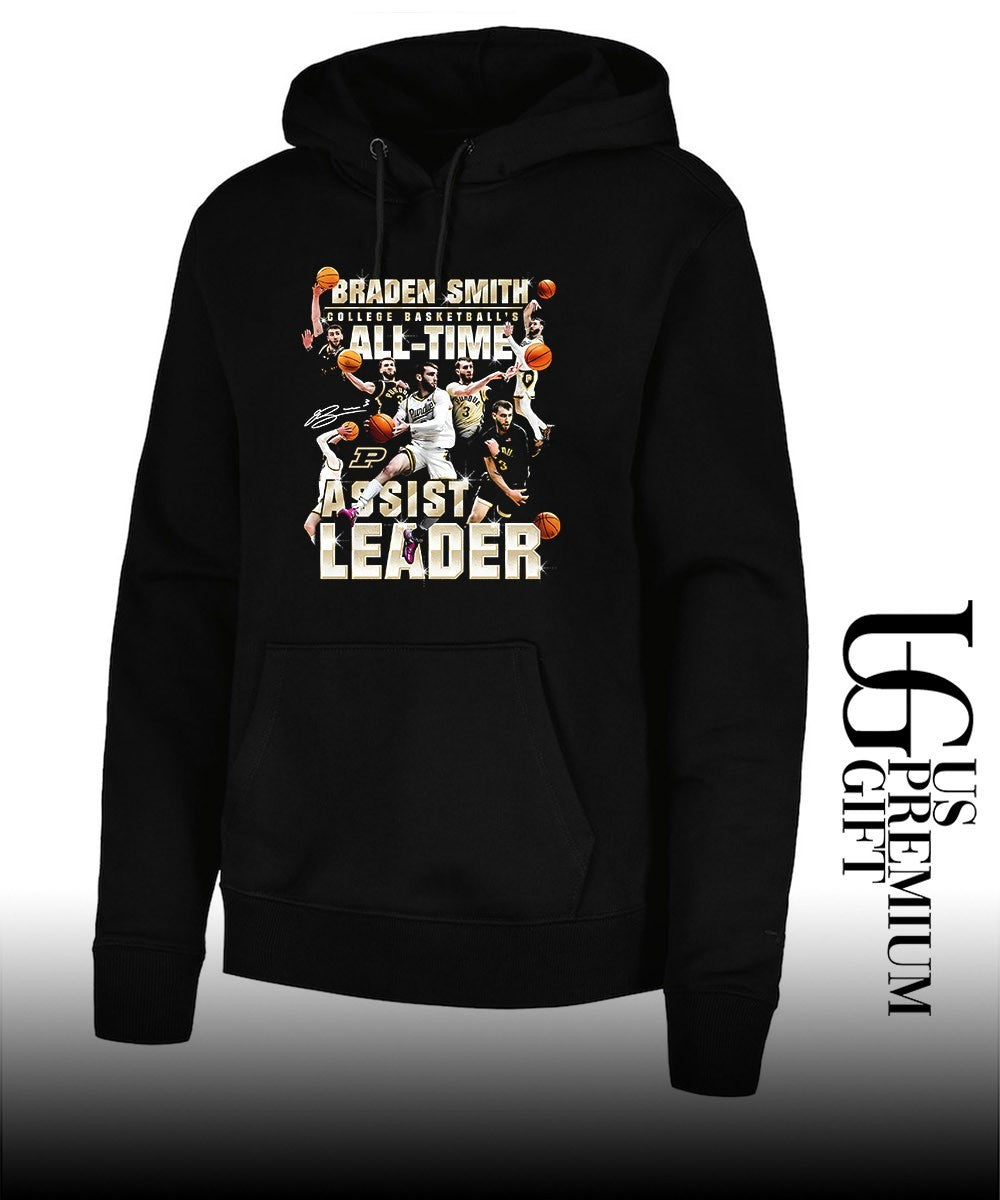 Braden Smith Purdue Boilermakers College Basketball’s All Time Assist Leader shirt