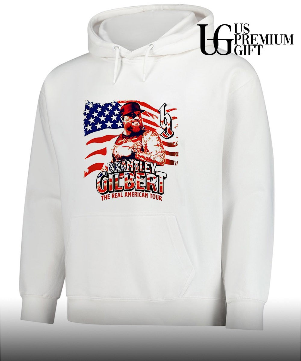 Brantley Gilbert The Real American Tour 2026 shirt
