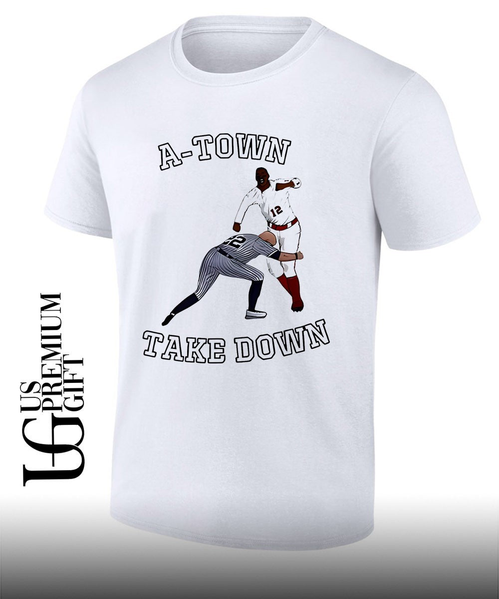 Braves Walt Weiss vs Jorge Soler A-Town Take Down baseball shirt
