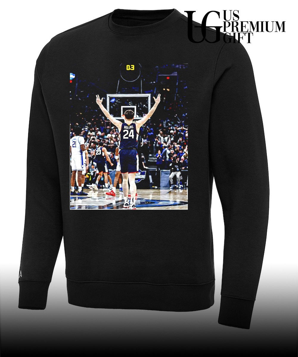 Braylon Mullins 0.3 Seconds Buzzer Beater UConn vs Duke 2026 Elite Eight Final shot graphic shirt