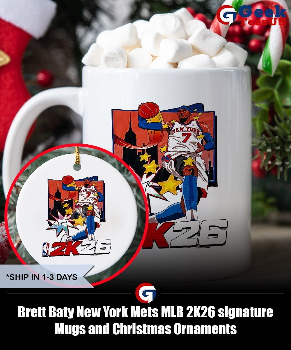 Brett Baty New York Mets MLB 2K26 signature shirt