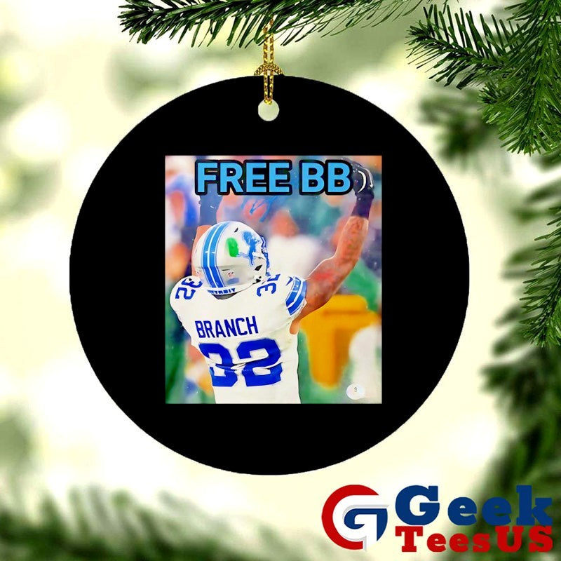Brian Branch Detroit Lions Free BB shirt