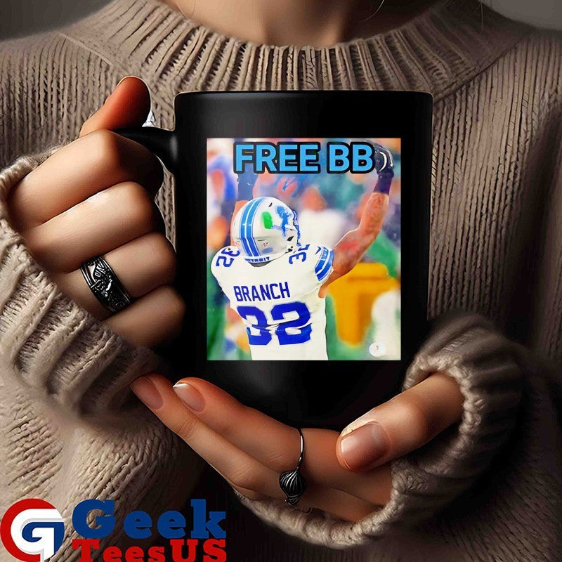 Brian Branch Detroit Lions Free BB shirt