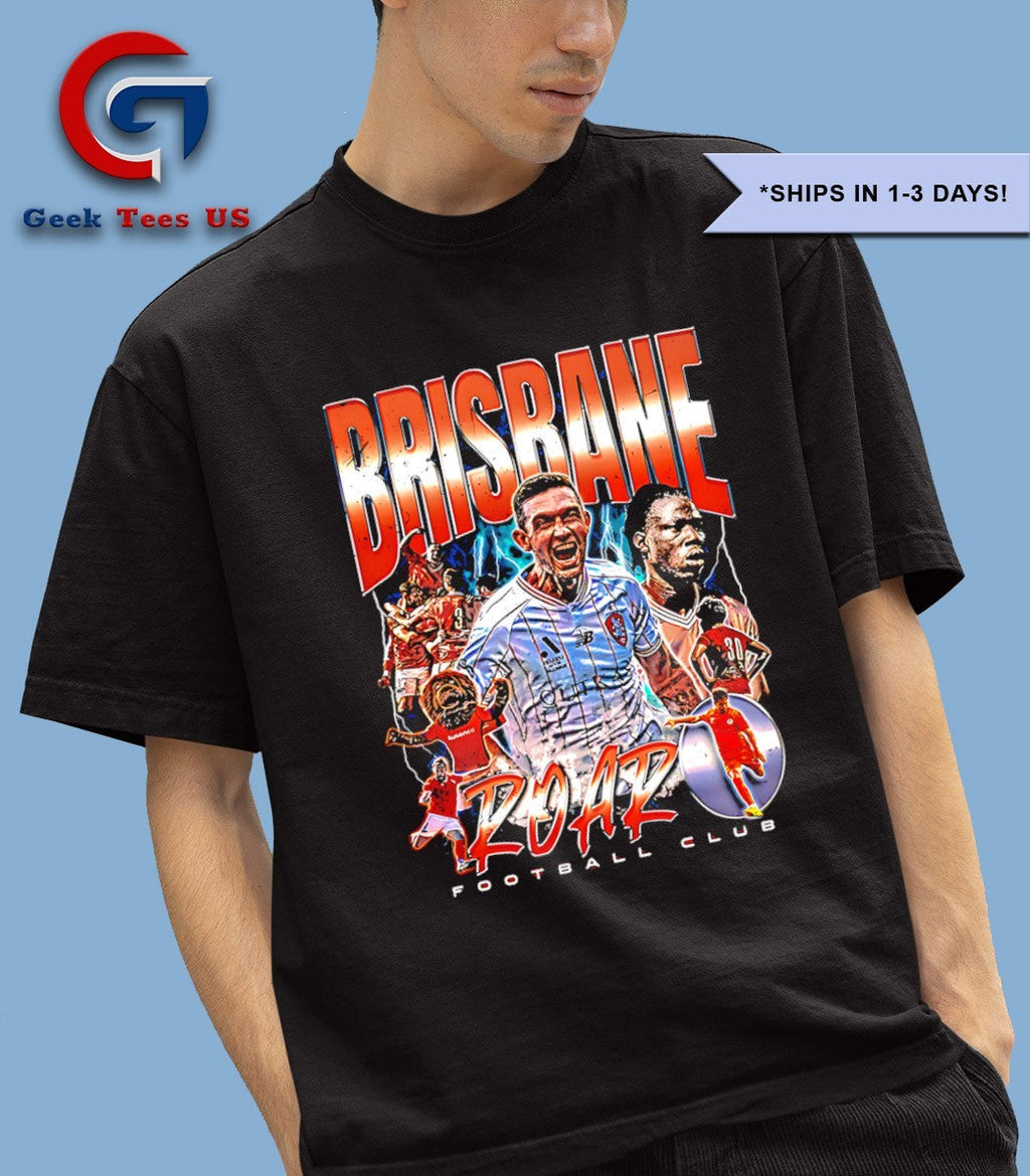 Brisbane Roar FC graphic shirt