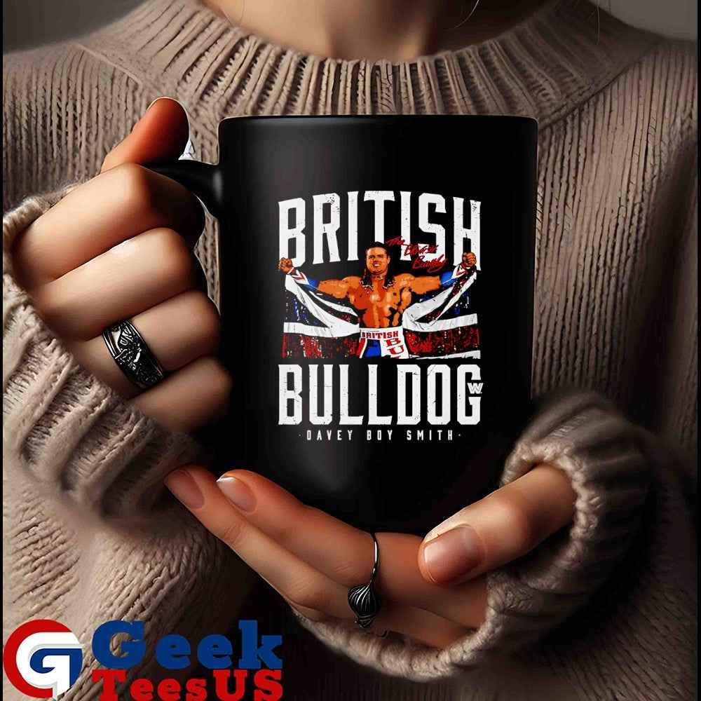 British Bulldog Davey Boy Smith signature shirt