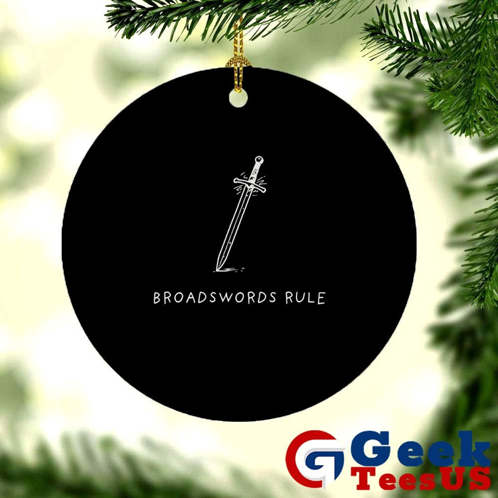 Broadswords rule sword shirt