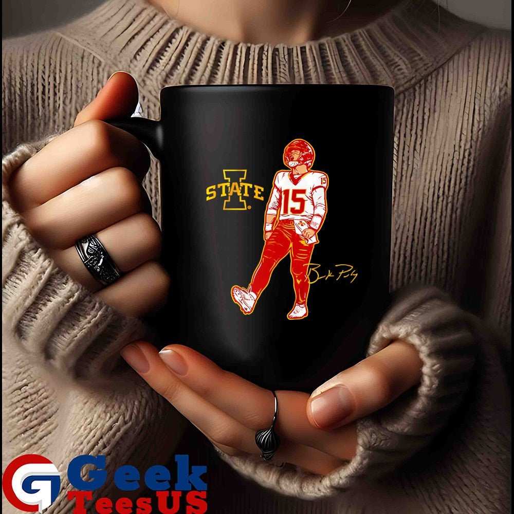 Brock Purdy Iowa State Cyclones football superstar pose signature shirt