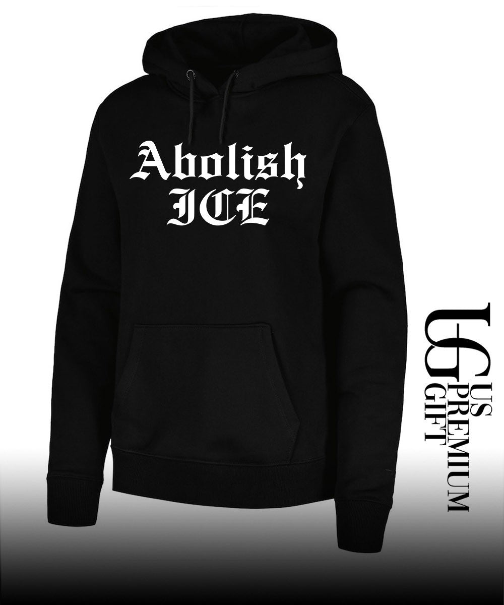Brody King wearing Abolish ICE shirt