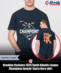 Brooklyn Cyclones 2025 South Atlantic League Champions Amazin’ Starts Here shirt