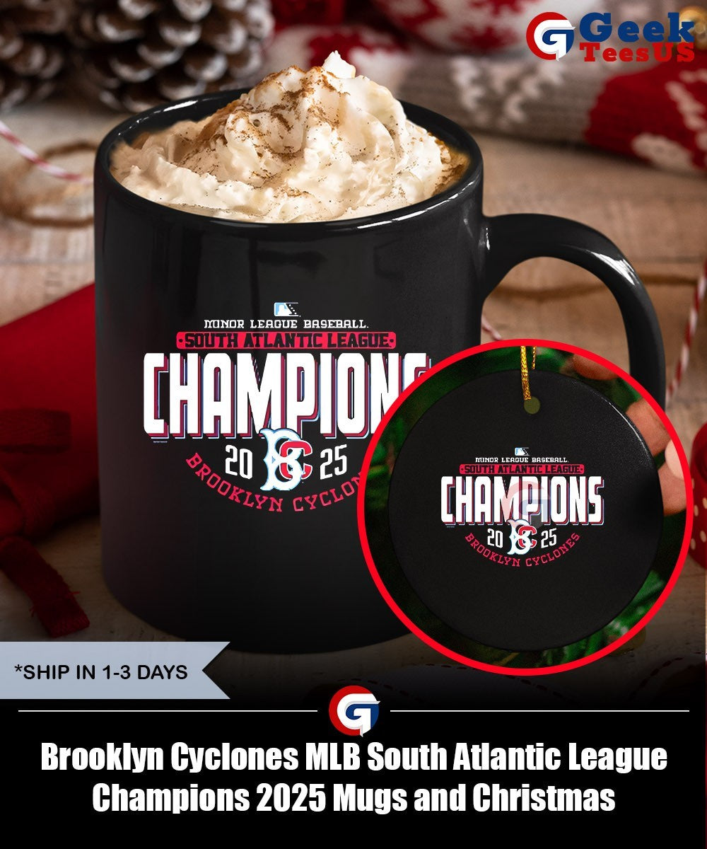 Brooklyn Cyclones MLB South Atlantic League Champions 2025 shirt