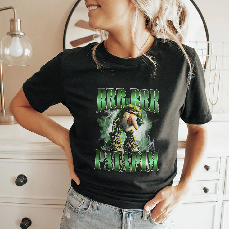 Brr Brr Patapim Italian Brainrot Meme T Shirt