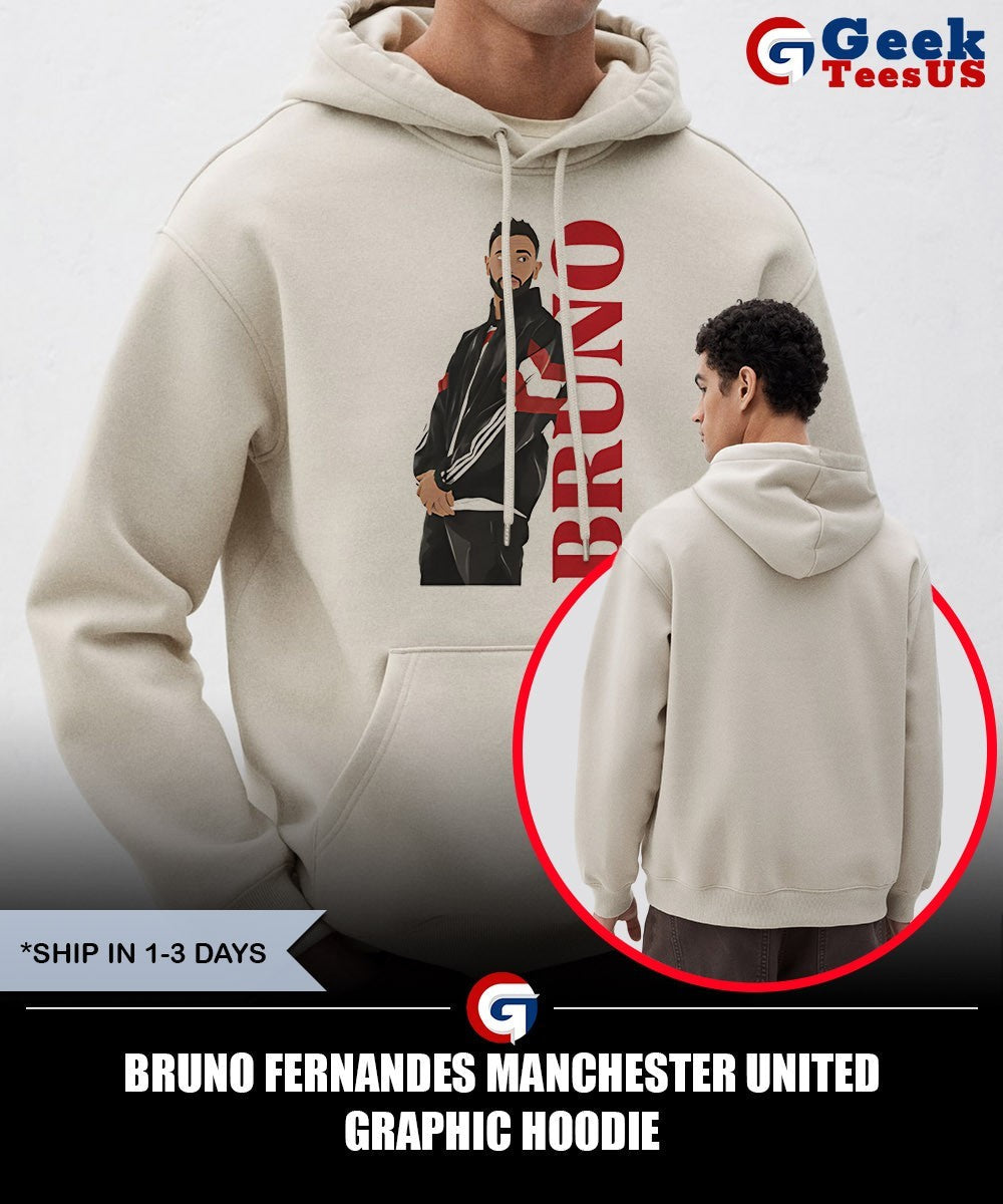 Bruno Fernandes Manchester united graphic shirt