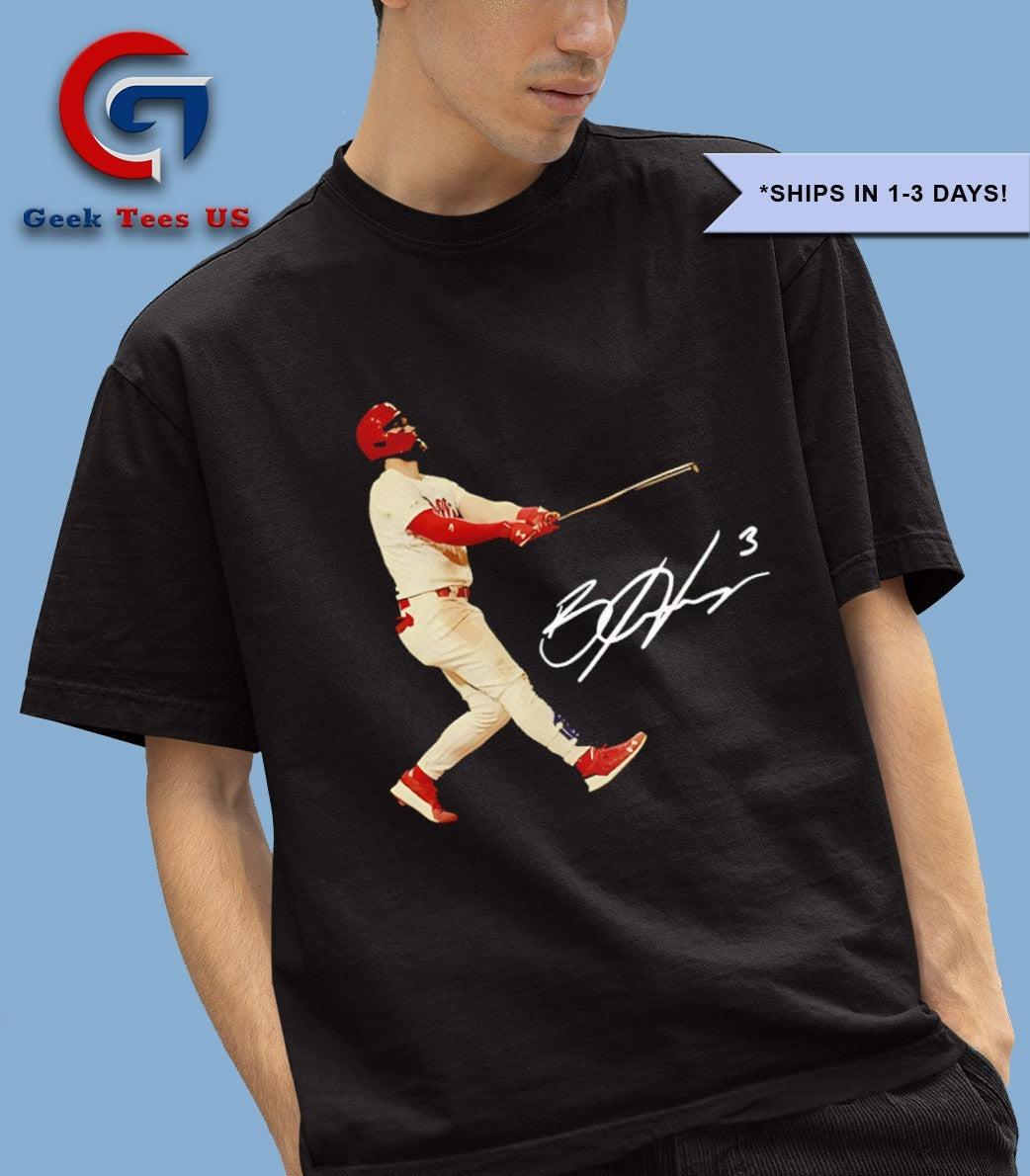 Bryce Harper Philadelphia Phillies autograph shirt