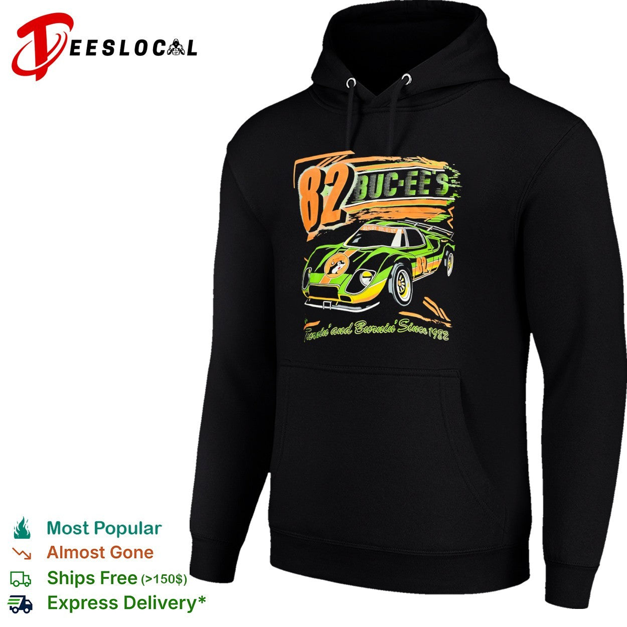 Buc-ee’s Beaver Believer Tearin’ and Burnin’ Since 1982 Racing shirt