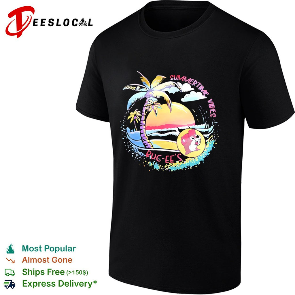 Buc-ee’s Summertime Vibes Tropical Beach shirt