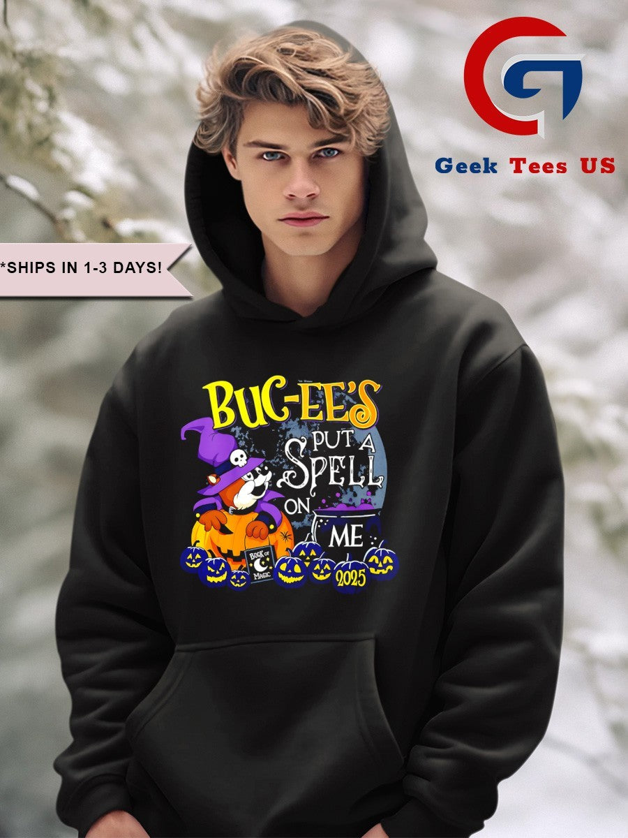 Buc-ee’s put a spell on me Halloween 2025 logo shirt