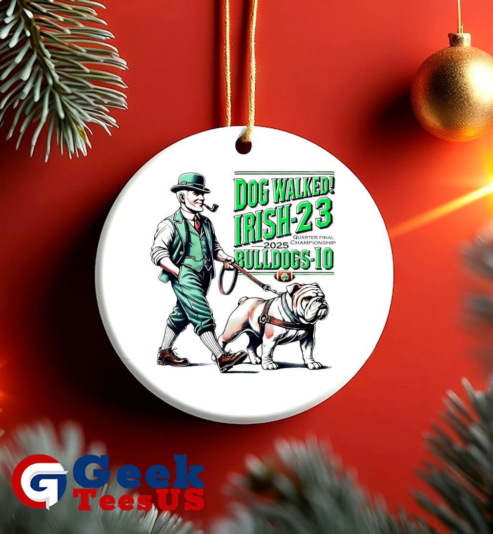 Bulldogs dog walked Irish-23 Quarter final Championship 2025 shirt