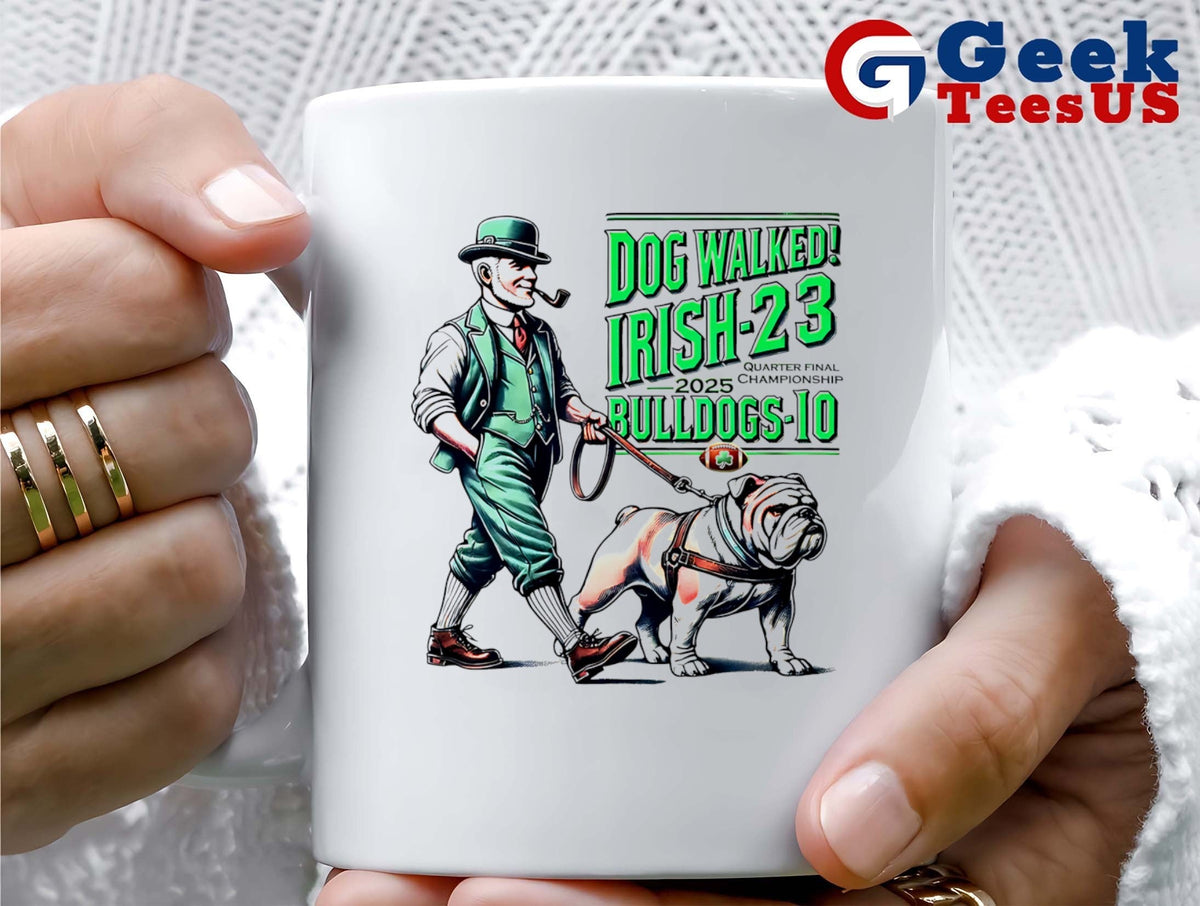 Bulldogs dog walked Irish-23 Quarter final Championship 2025 shirt