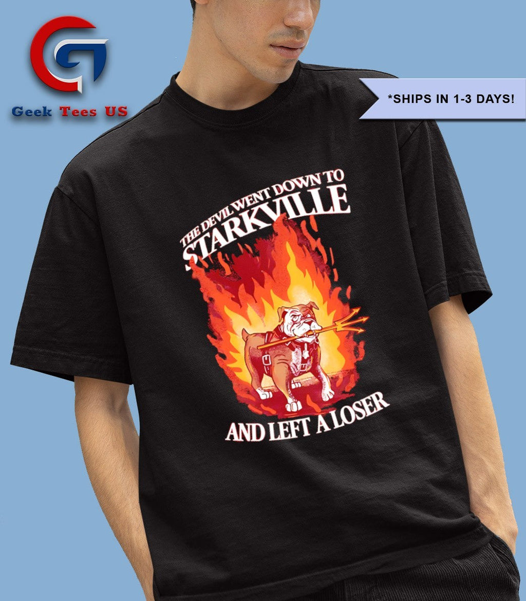 Bully The Devil went down to Starkville and left a loser Mississippi State Bulldogs shirt