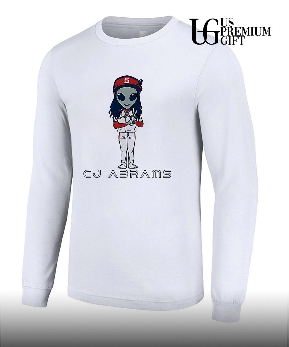 CJ Abrams Washington Nationals the alien shirt