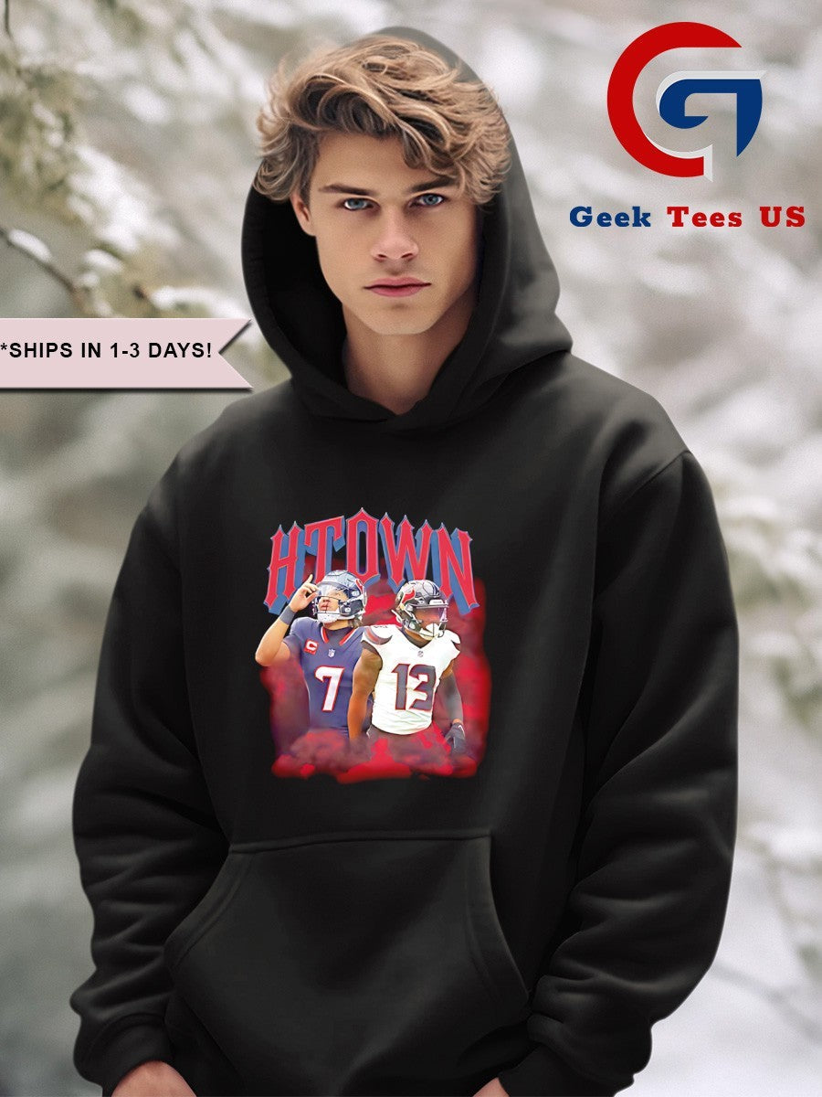 CJ Stroud and Christian Kirk Houston Texans graphic shirt