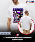CJ Stroud player Houston Texans football Skyline City shirt