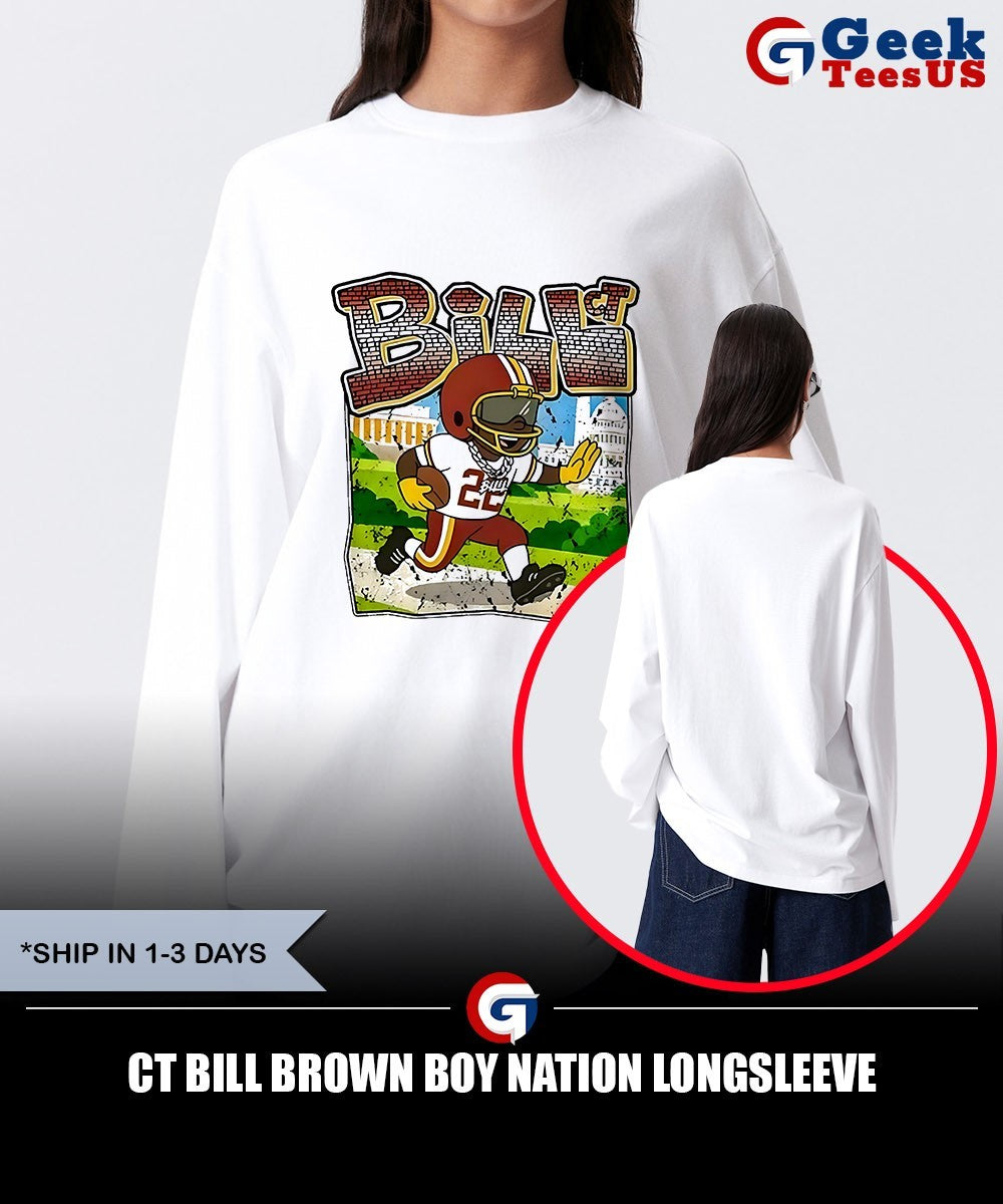 CT Bill Brown Boy Nation shirt