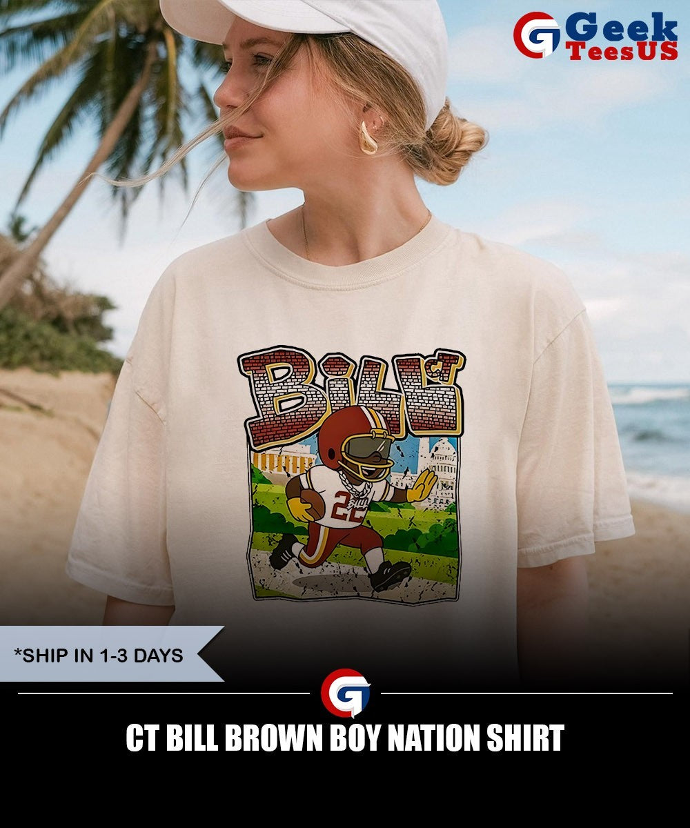 CT Bill Brown Boy Nation shirt