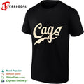 Cags style Los Angeles Dodgers logo shirt
