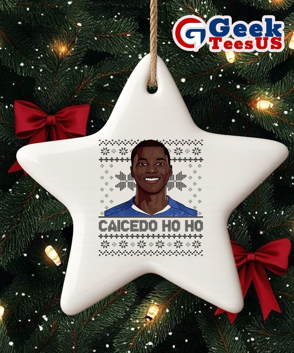 Caicedo Ho Ho Moises Caicedo ugly Christmas Ornament