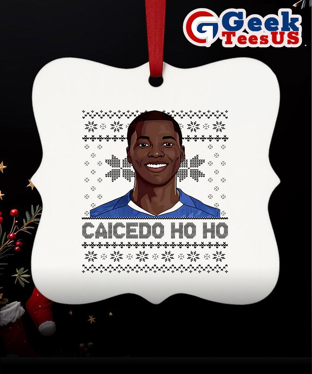 Caicedo Ho Ho Moises Caicedo ugly Christmas Ornament