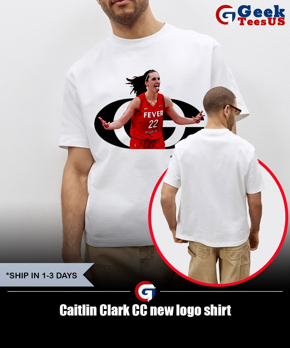 Caitlin Clark CC new logo shirt