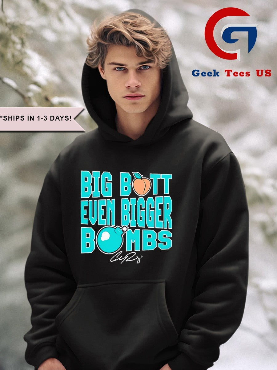 Cal Raleigh Big Butt Even Bigger Bombs Seattle Mariners Baseball signature shirt