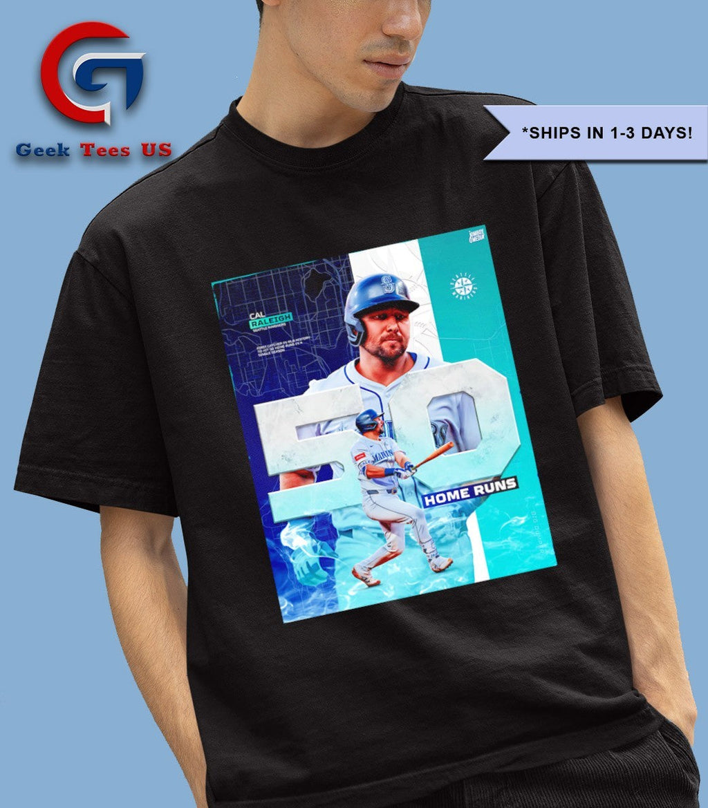 Cal Raleigh Big Dumper is the First Catcher with A 50-Homer Season shirt