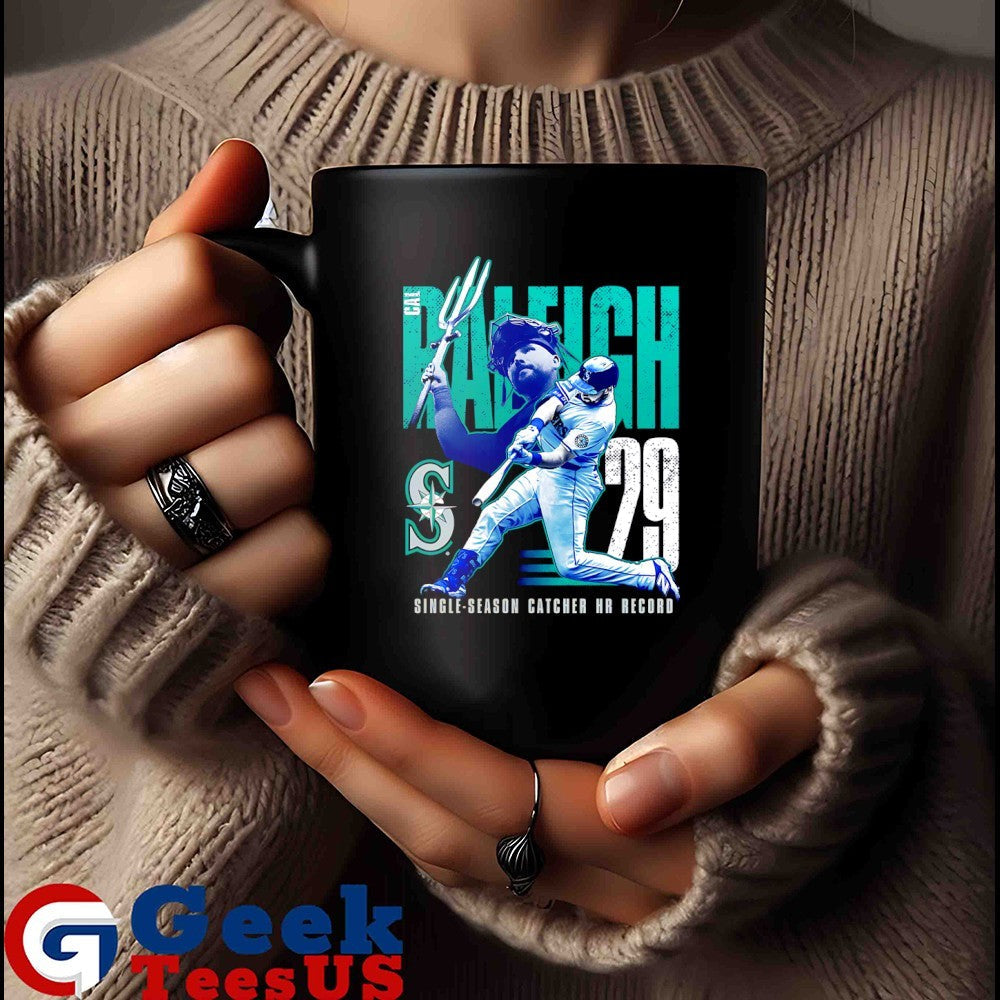 Cal Raleigh Seattle Mariners MLB Single Season Catcher Hr Record shirt