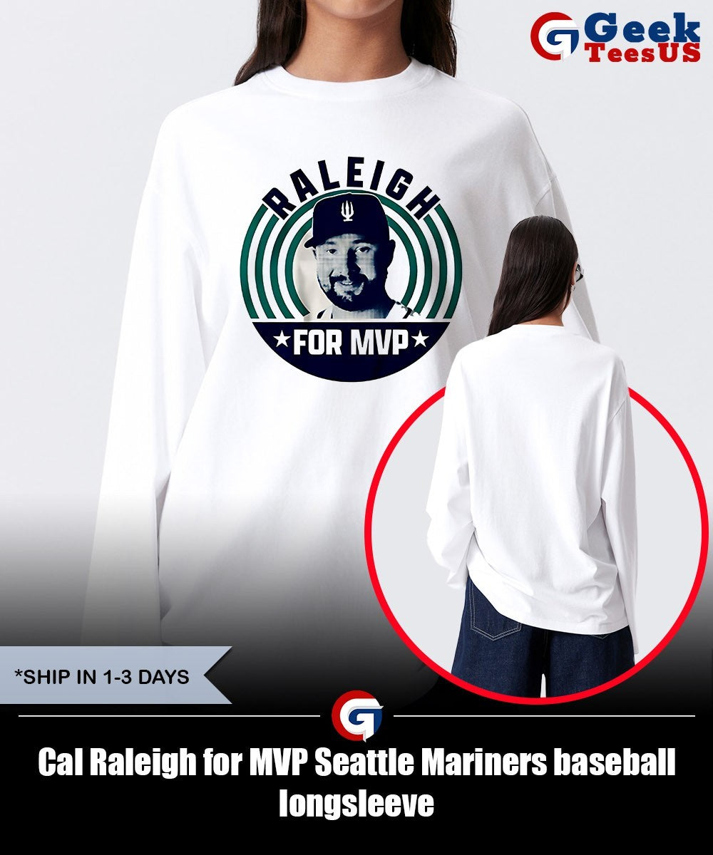 Cal Raleigh for MVP Seattle Mariners baseball shirt