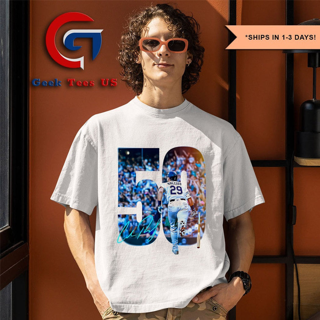 Cal Raleigh is the First Catcher with a 50-Homer Season Seattle Mariners signature shirt