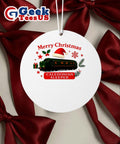 Caladonian Sleeper Merry Christmas Ornament
