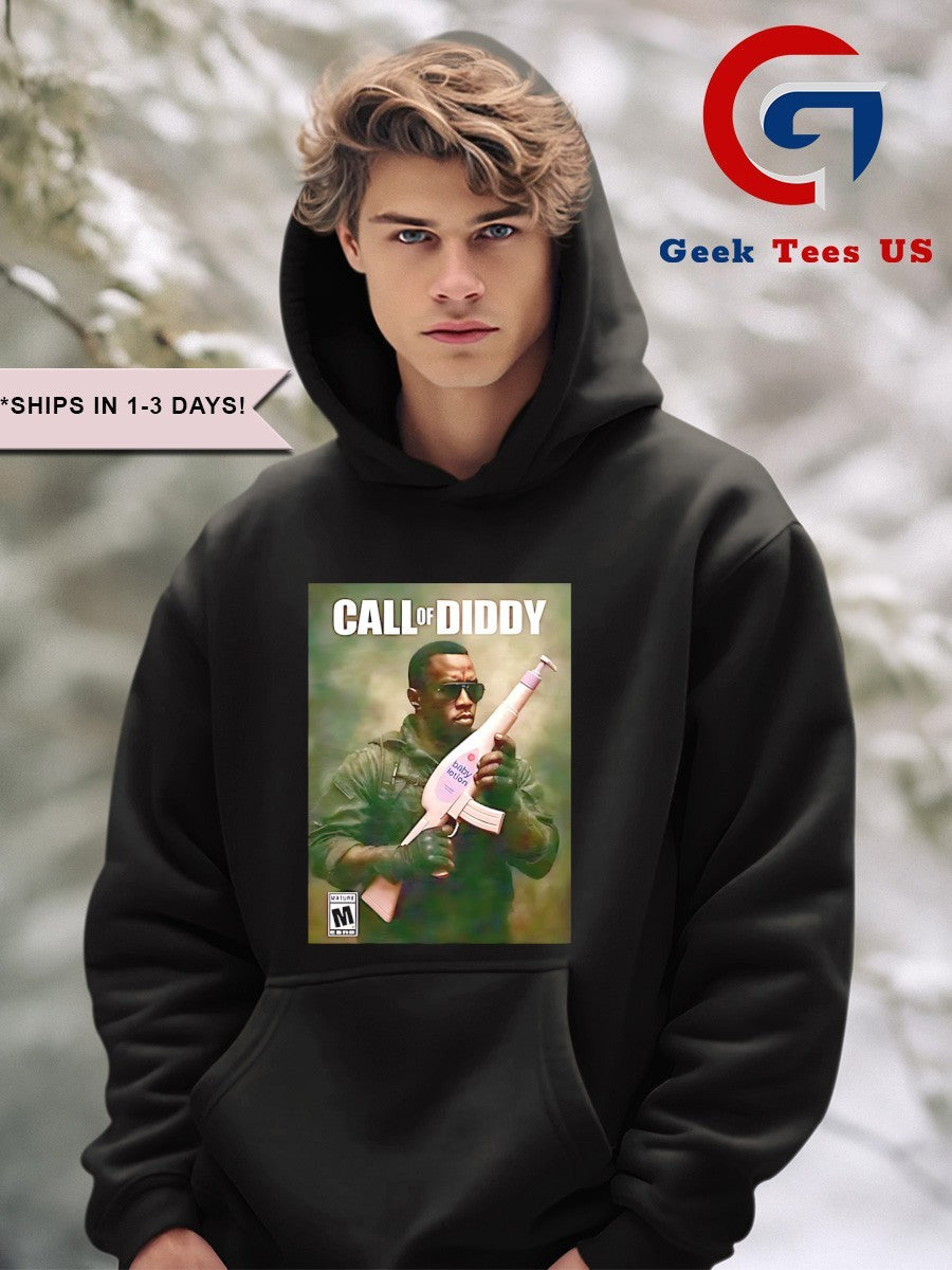 Call of Diddy Video Game parody shirt