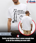 Calvin and Hobbes there’s never enough time to do all the nothing you want shirt