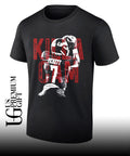Cam Pickett Kansas Jayhawks football College Bitmap Overlay shirt