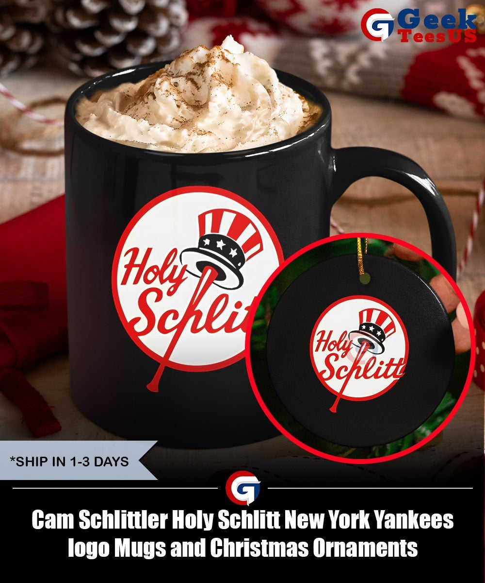 Cam Schlittler Holy Schlitt New York Yankees logo shirt
