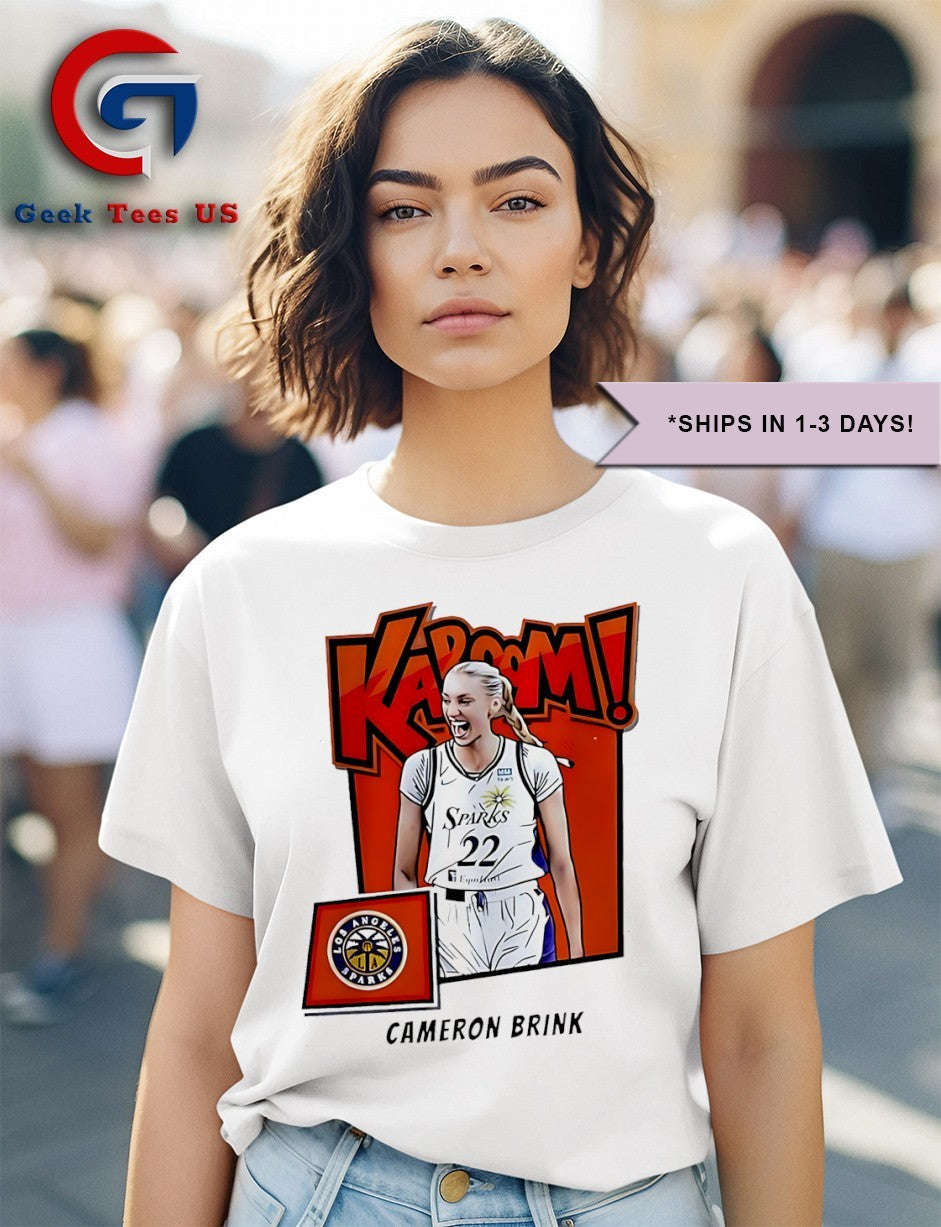 Cameron Brink Los Angeles Sparks NBA player cartoon 2024-2025 shirt