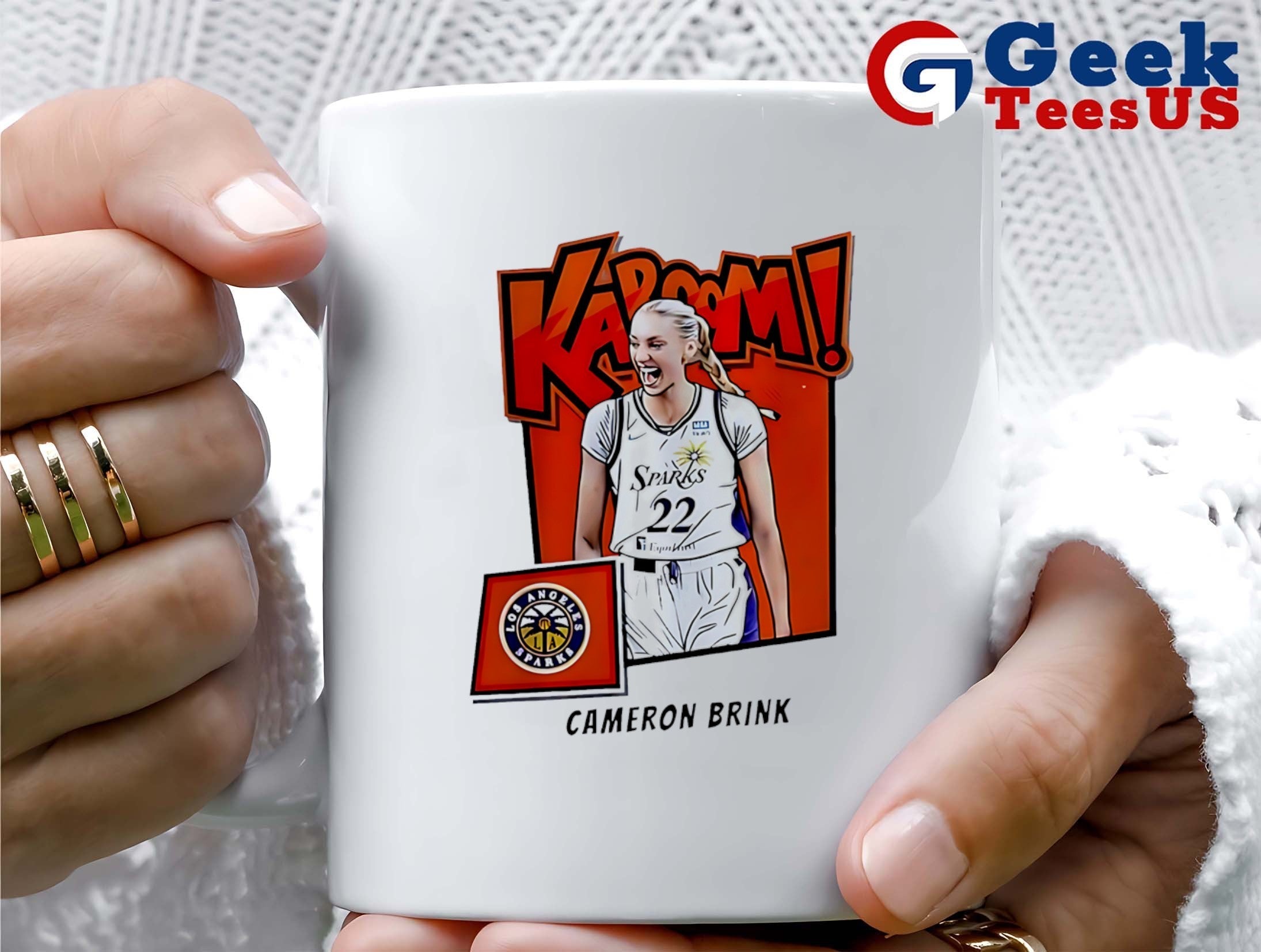 Cameron Brink Los Angeles Sparks NBA player cartoon 2024-2025 shirt