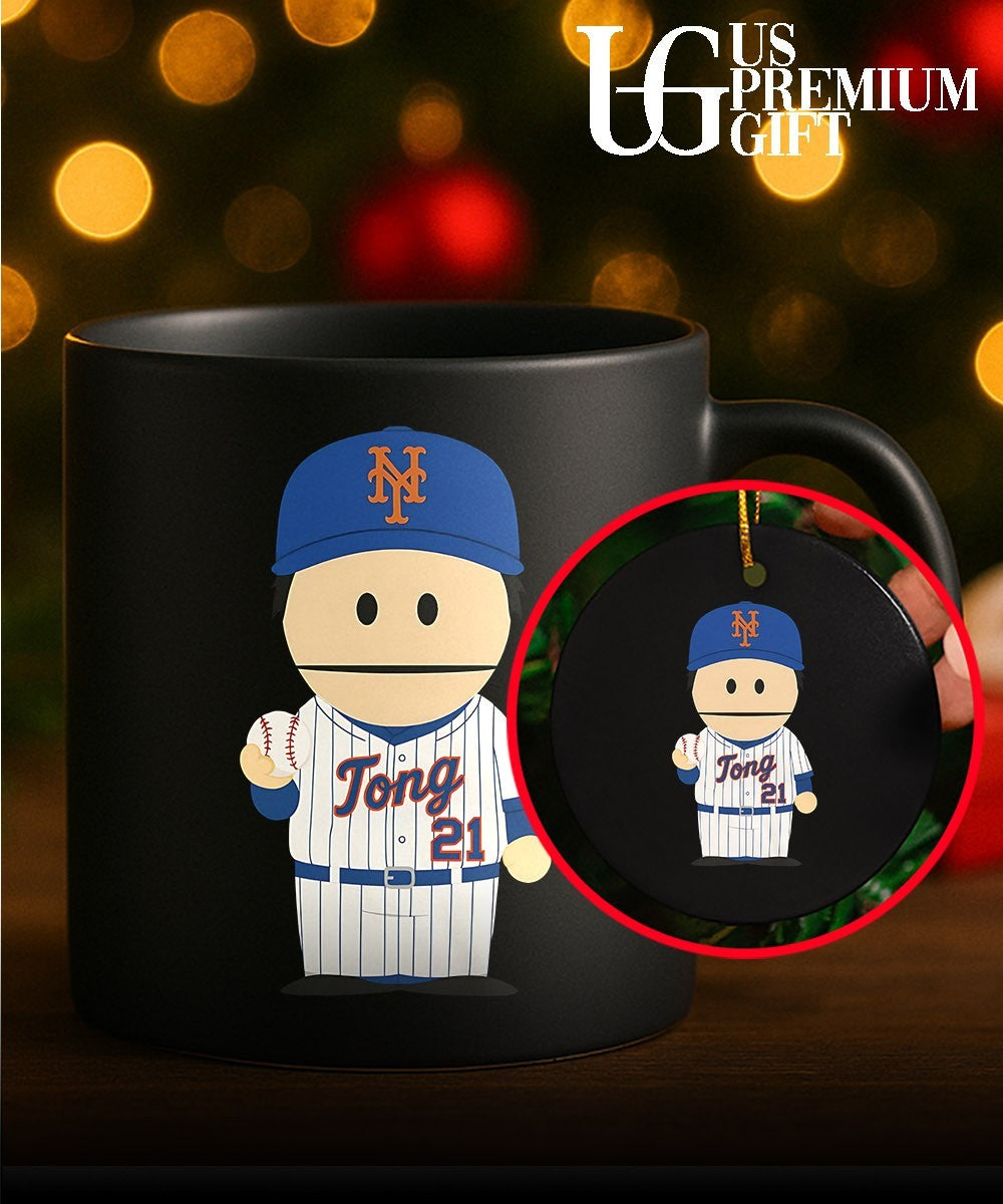 Canadian canon Jonah Tong #21 New York Mets shirt