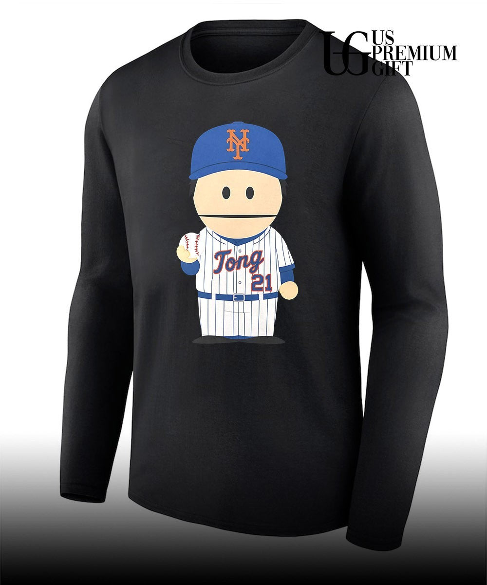 Canadian canon Jonah Tong #21 New York Mets shirt