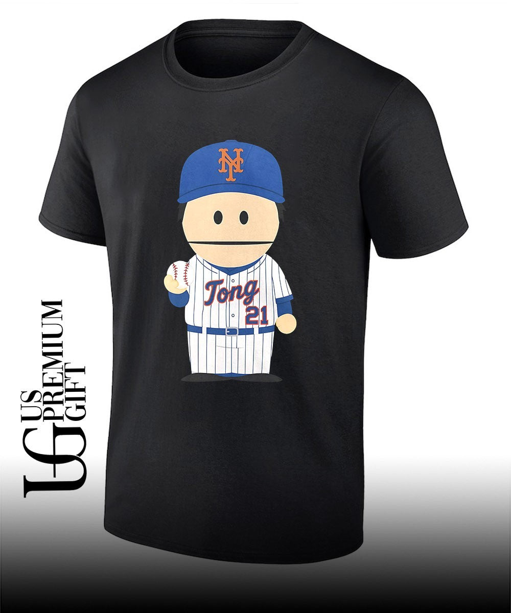 Canadian canon Jonah Tong #21 New York Mets shirt